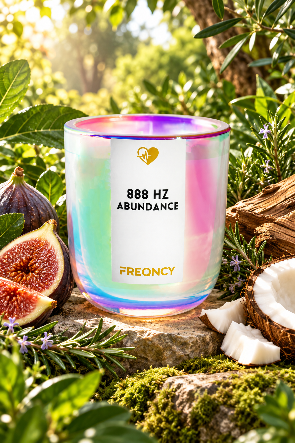 888 HZ - ABUNDANCE CANDLE