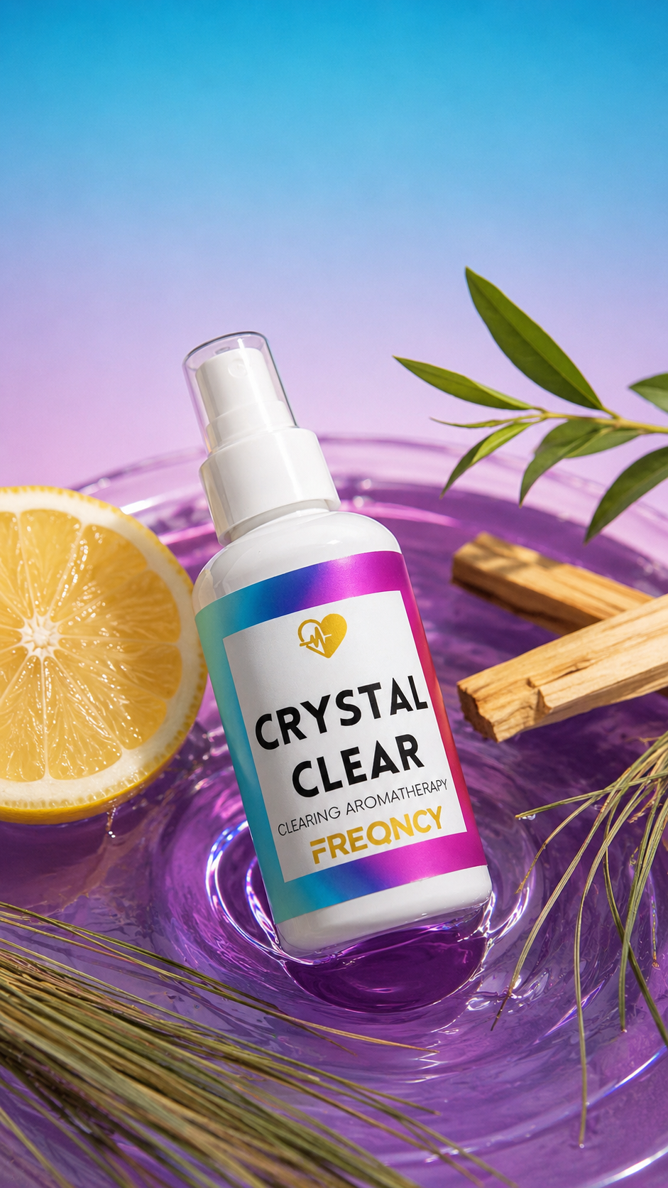 CRYSTAL CLEAR - CLEARING AROMATHERAPY SPRAY