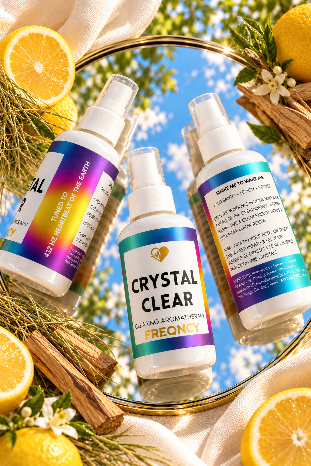 CRYSTAL CLEAR - CLEARING AROMATHERAPY SPRAY