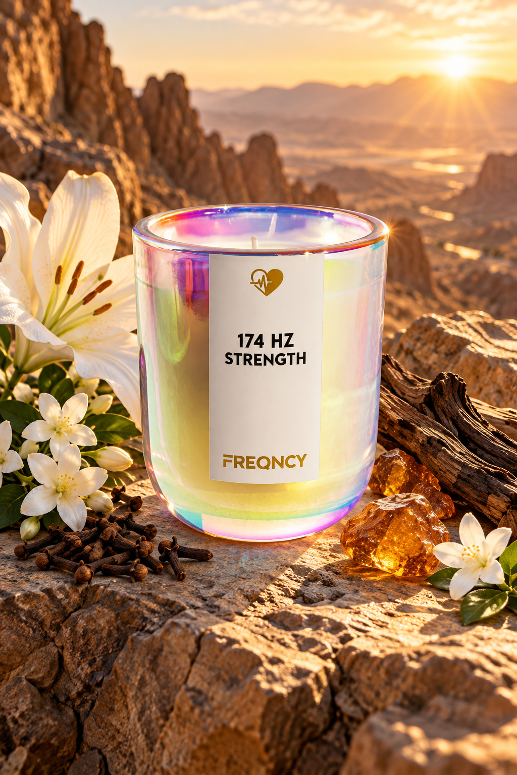 174 HZ - STRENGTH CANDLE