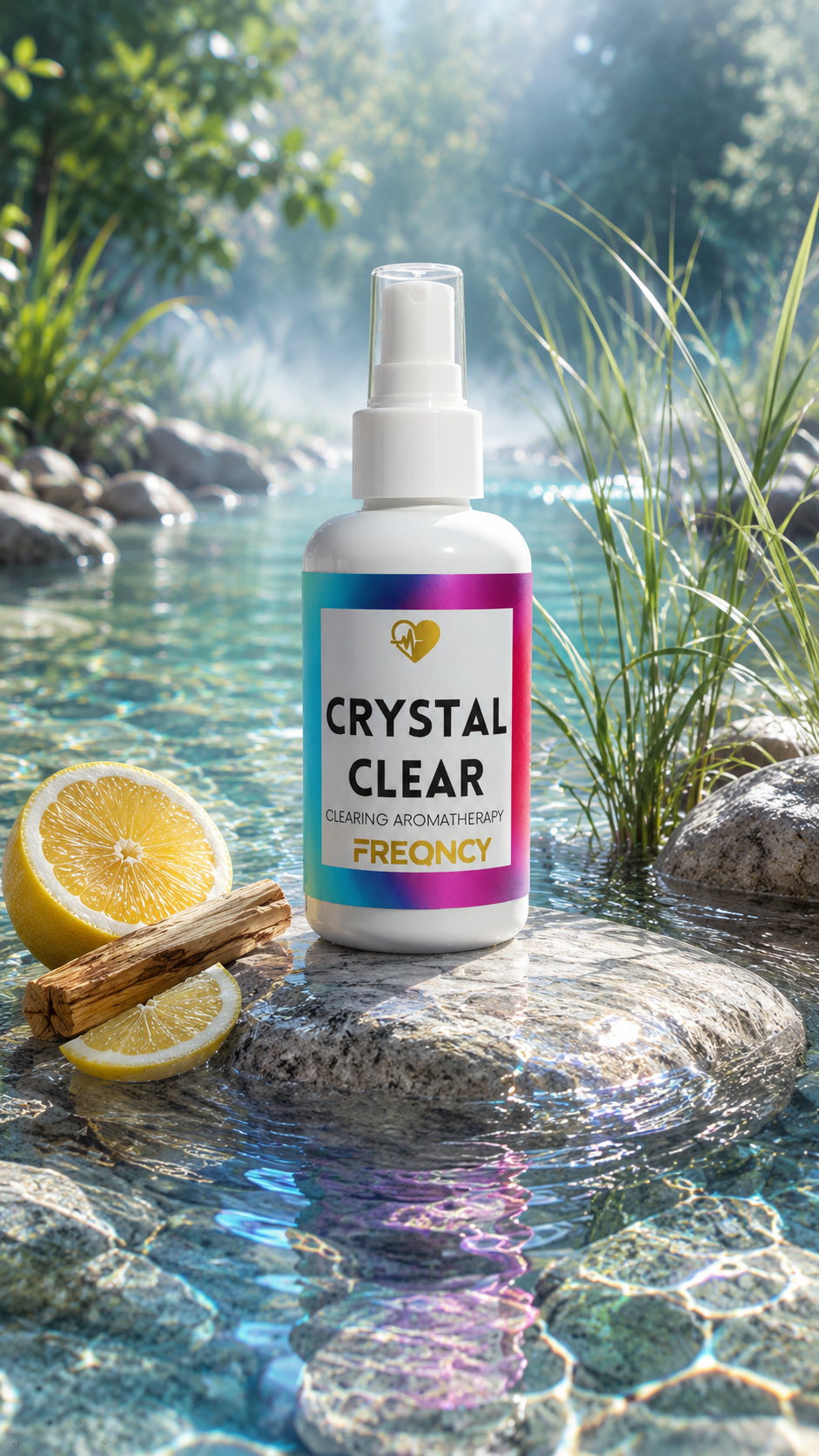 CRYSTAL CLEAR - CLEARING AROMATHERAPY SPRAY