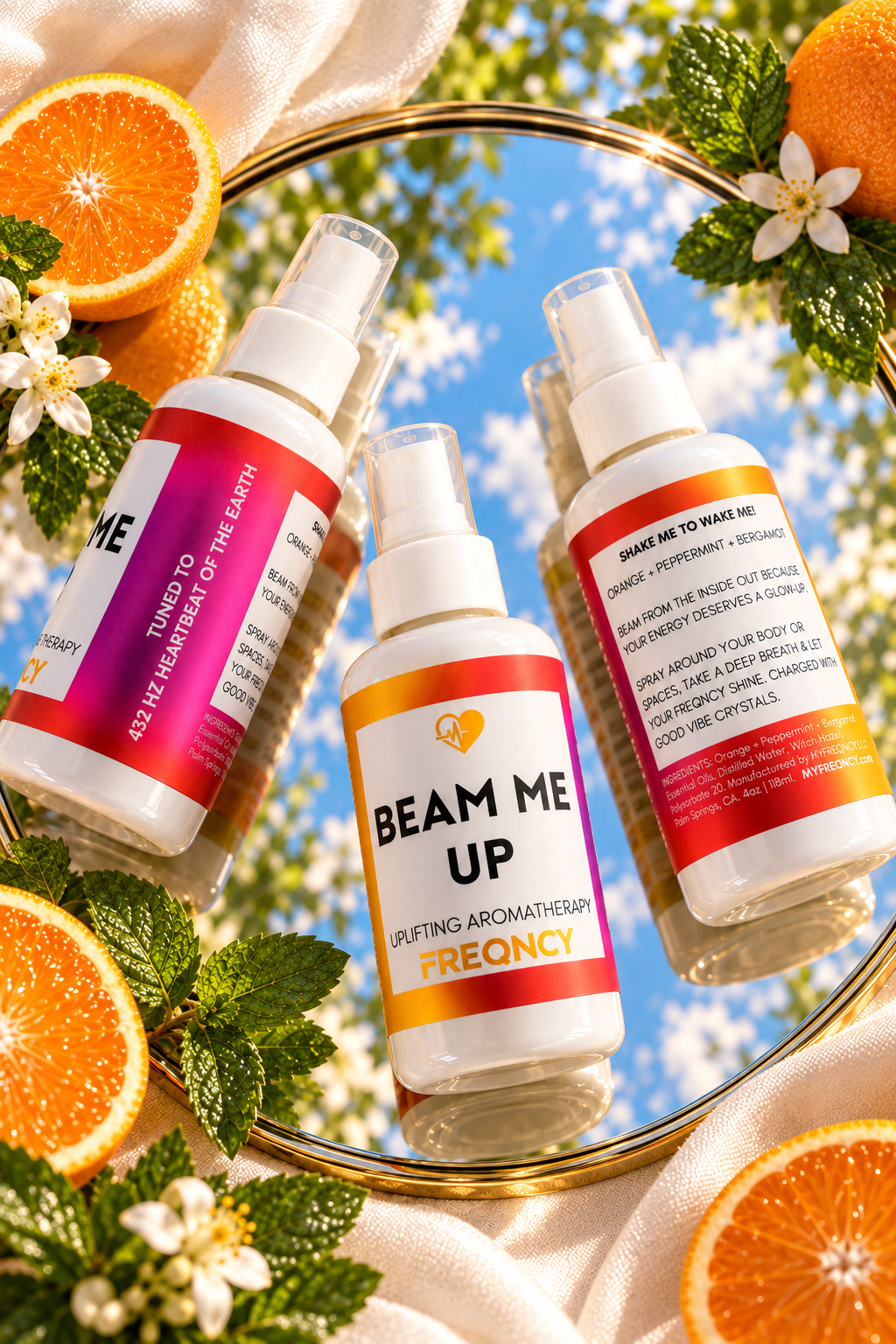 BEAM ME UP - UPLIFTING AROMATHERAPY SPRAY